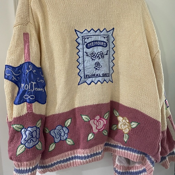 Absolutely NO! Jeans Pink Knit Cardigan - Picture 2 of 9